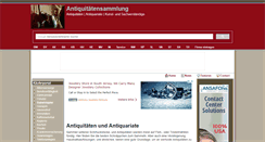 Desktop Screenshot of antiquitaetensammlung.de