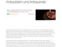 Tablet Screenshot of antiquitaetensammlung.de